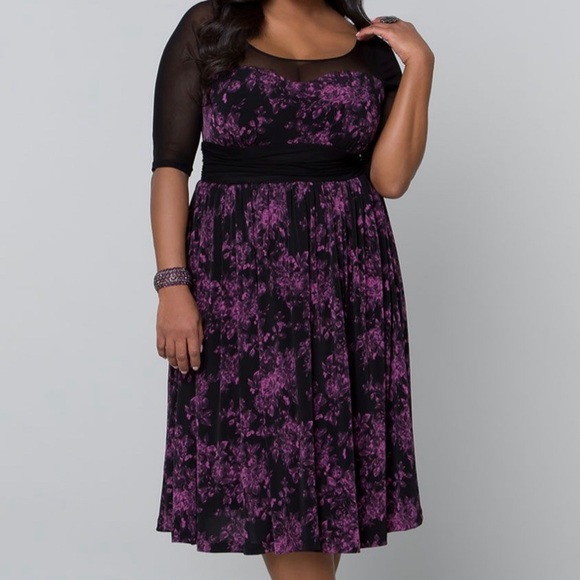 Kiyonna Dresses & Skirts - Kiyonna Swirl Dress